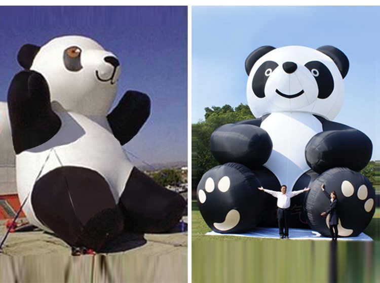 关岭充气熊猫展示